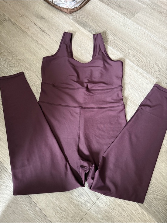 Old Navy Pants - Old Navy Wine Scoop-Neck Seamless Jumpsuit